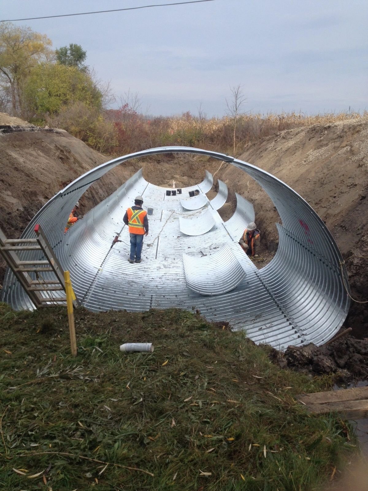 Pump station project