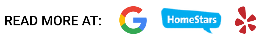Read more at: Google, HomeStars, Yelp