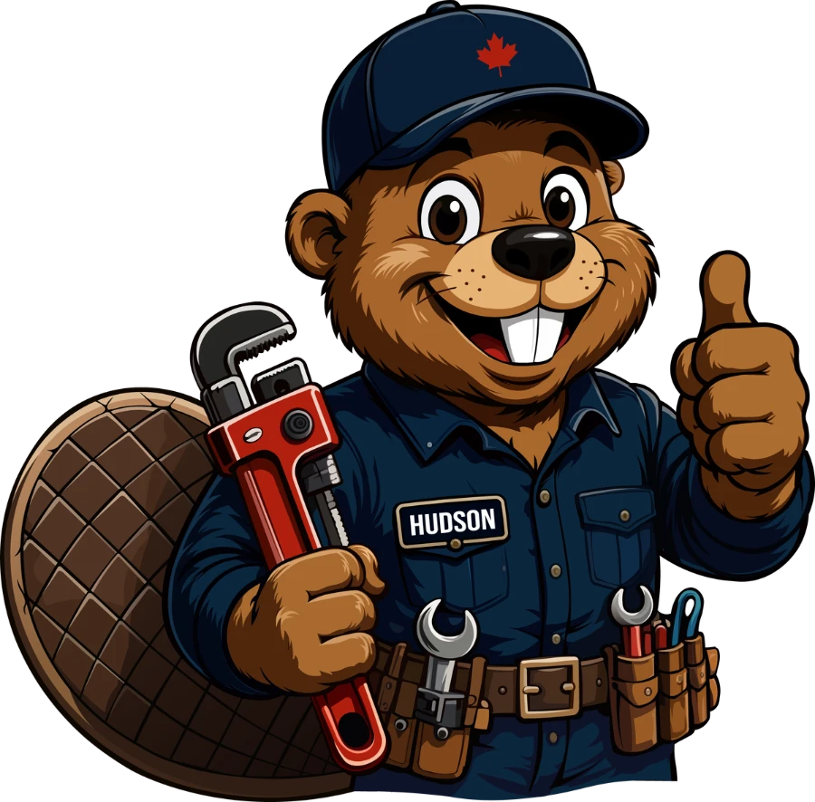 Hudson, the Tributary Plumbing beaver
