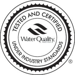 Water Quality Association tested and certified